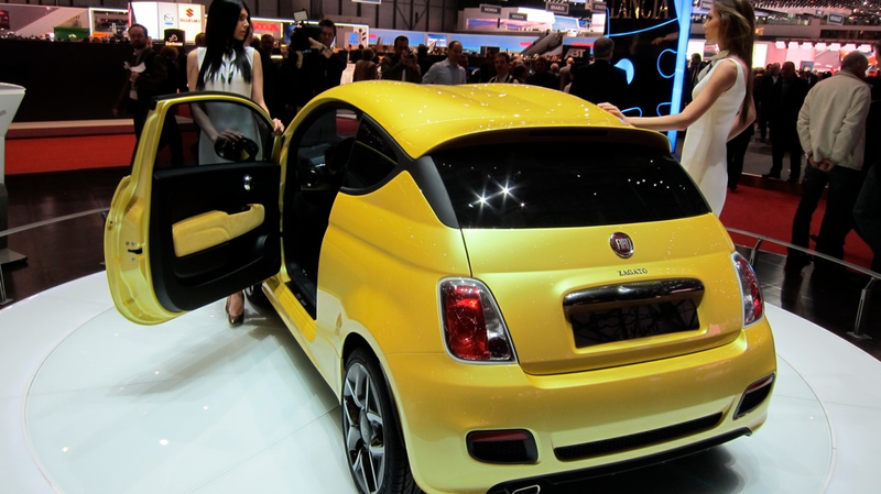 Illustration for article titled Zagato Fiat 500 Coupé is model bait